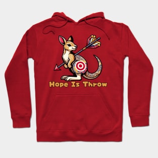 Darts kangaroo Hoodie